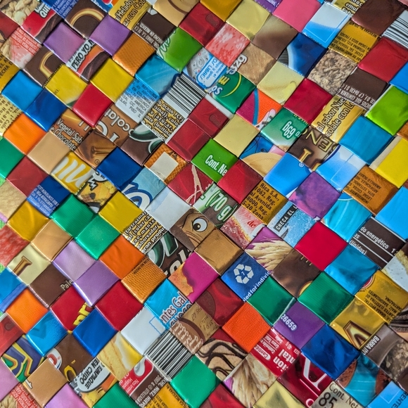 Y2K Recycled Candy Wrapper Purse - Picture 7 of 8